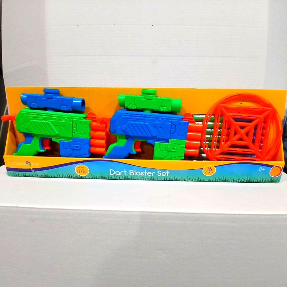 Dart Blaster Set - Green and Blue